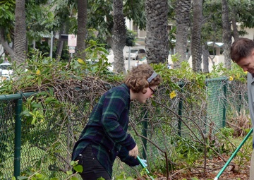 Joint Earth Day Cleanup at Fort DeRussy Collects 45 Pounds of Trash