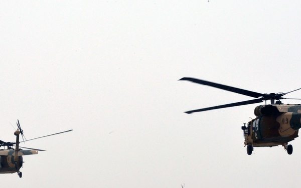 Afghan UH-60 Mission Qualification Training Graduation