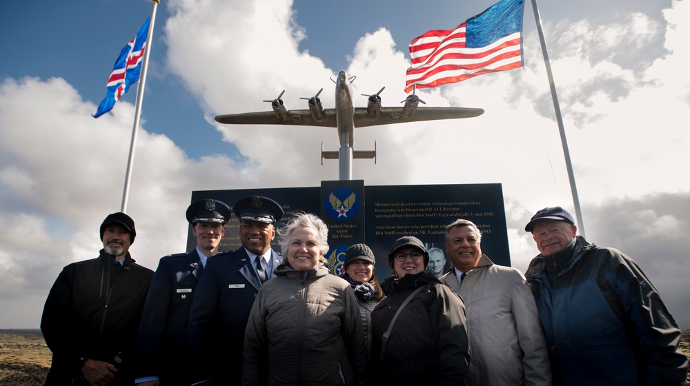 'Hot Stuff' Monument dedication