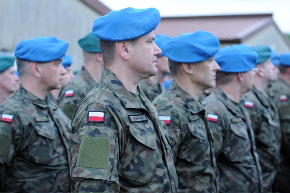 Polish Army division celebrates 100 years of independence during Combined Resolve