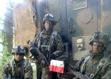 Polish Army division celebrates 100 years of independence during Combined Resolve