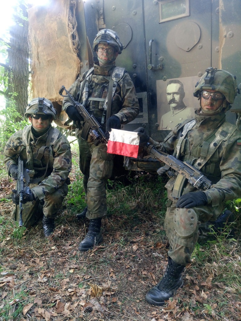 Polish Army division celebrates 100 years of independence during Combined Resolve