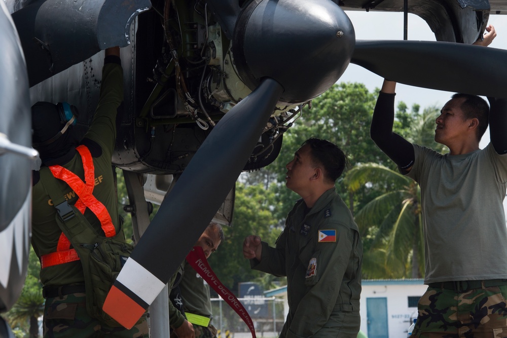 Balikatan 18: OV-10 arrives at Clark Air Base