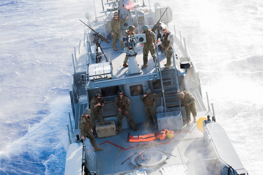 CRG-1 Det. Guam conducts search and rescue exercise