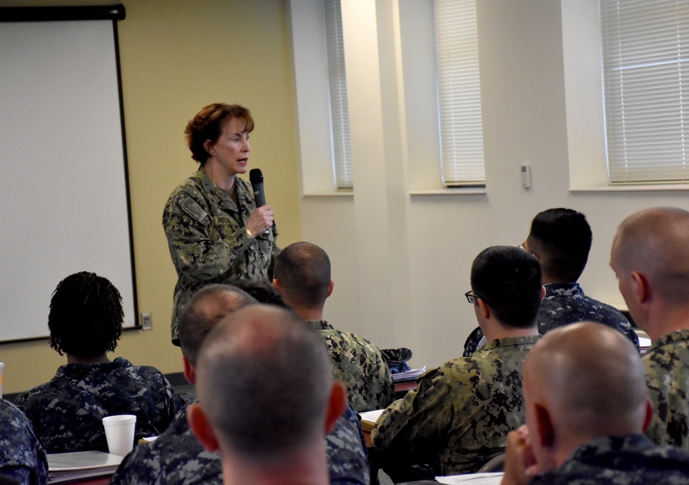 Rear Admiral Addresses EMU 5