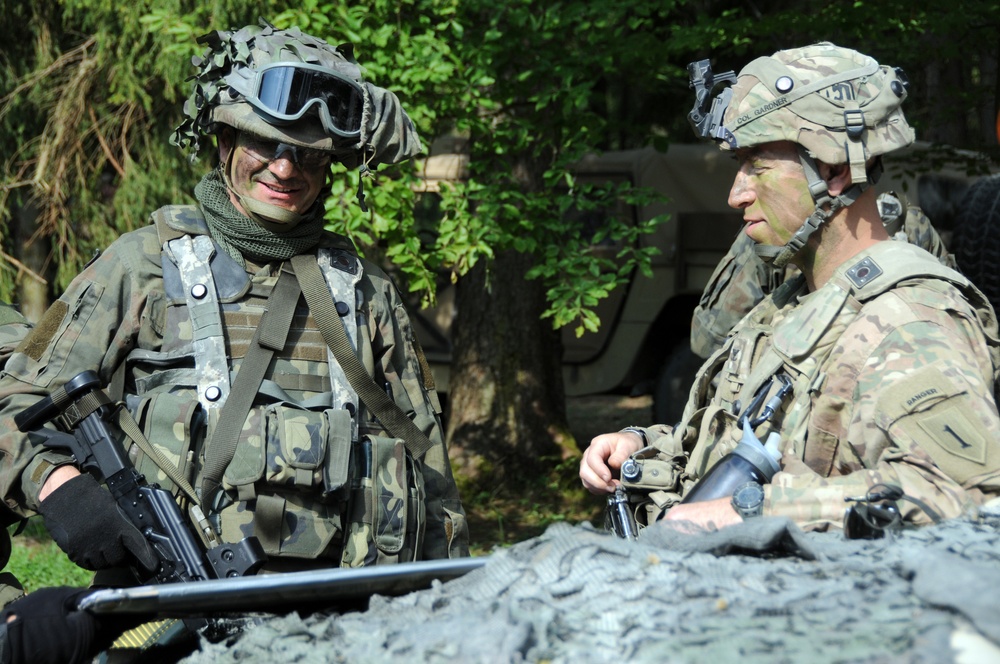Polish Army commands NATO forces during Combined Resolve