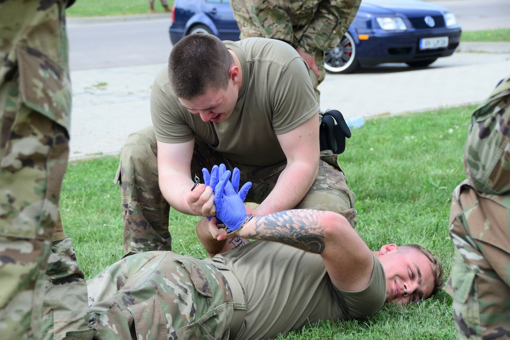 Military Police Oleoresin Capsicum Certification Training