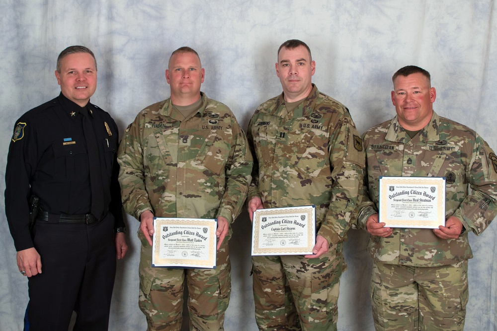 SD Soldiers receive citizenship award for honorable actions