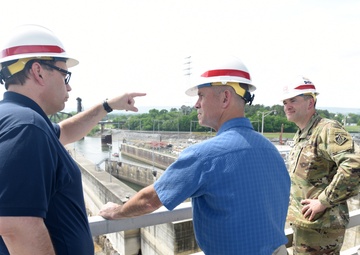 Coast Guard admiral tours Chickamauga Lock