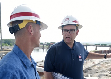 Coast Guard admiral tours Chickamauga Lock