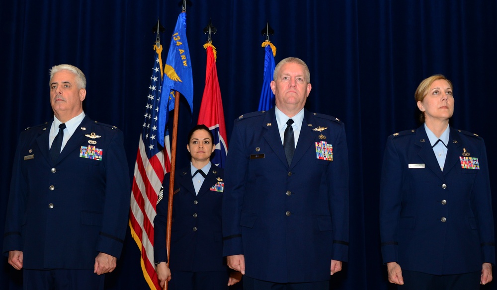 134th Mission Support Group Change of Command