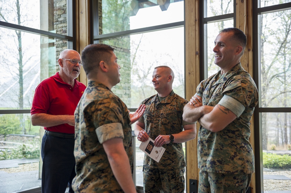 Master Gunnery Sgt. Jeffery Fangman Retirement Ceremony