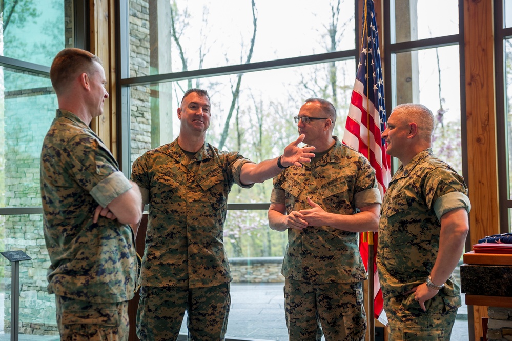 Master Gunnery Sgt. Jeffery Fangman Retirement Ceremony