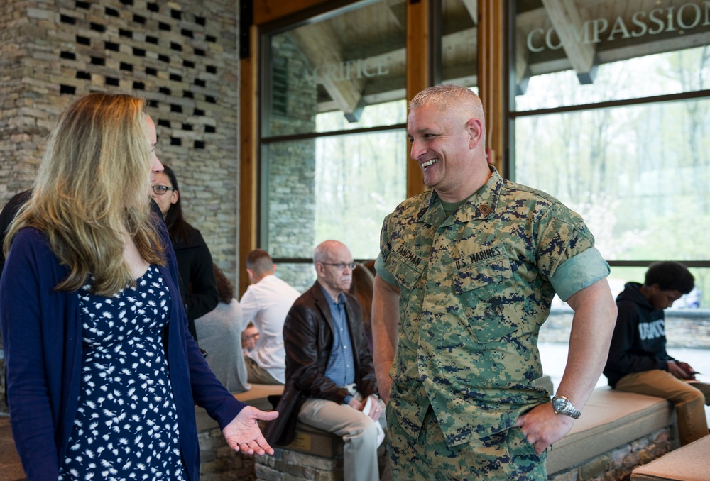 Master Gunnery Sgt. Jeffery Fangman Retirement Ceremony