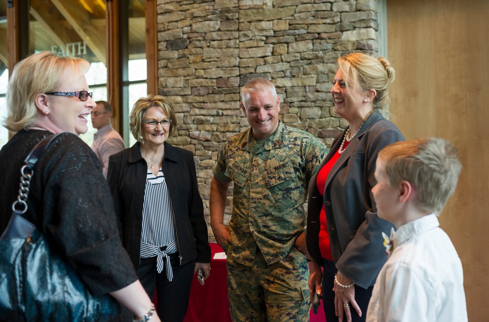 Master Gunnery Sgt. Jeffery Fangman Retirement Ceremony