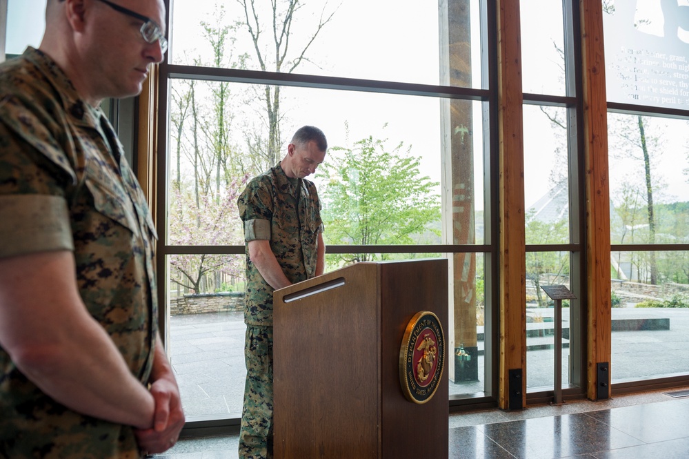 Master Gunnery Sgt. Jeffery Fangman Retirement Ceremony