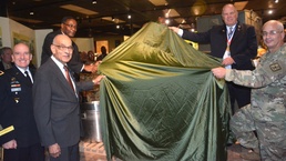 Culinary specialist statue unveiled in QM Museum Subsistence Gallery