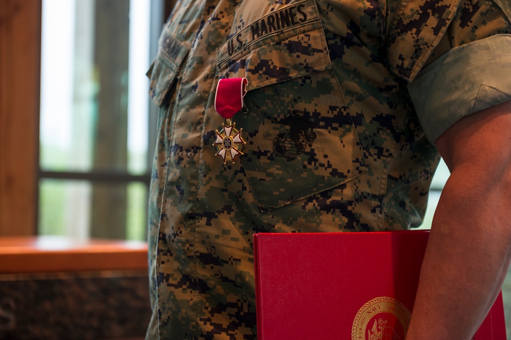 Master Gunnery Sgt. Jeffery Fangman Retirement Ceremony