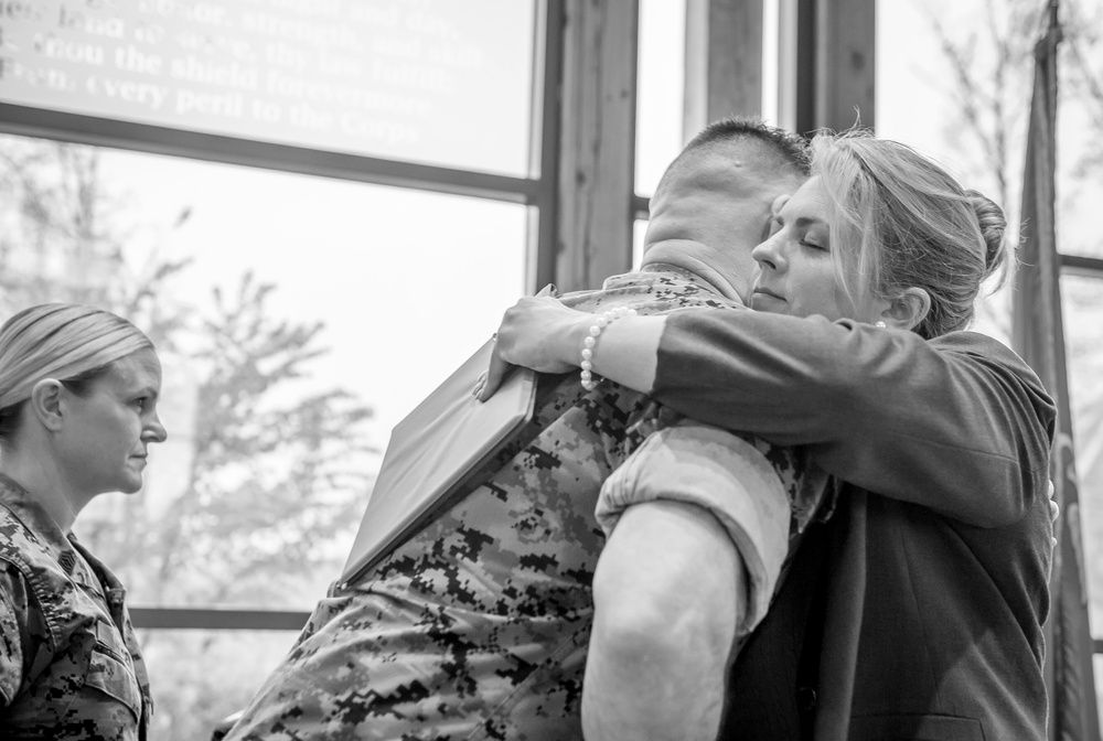 Master Gunnery Sgt. Jeffery Fangman Retirement Ceremony