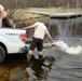 U.S. Fish and Wildlife Service stocks trout at Fort McCoy lakes