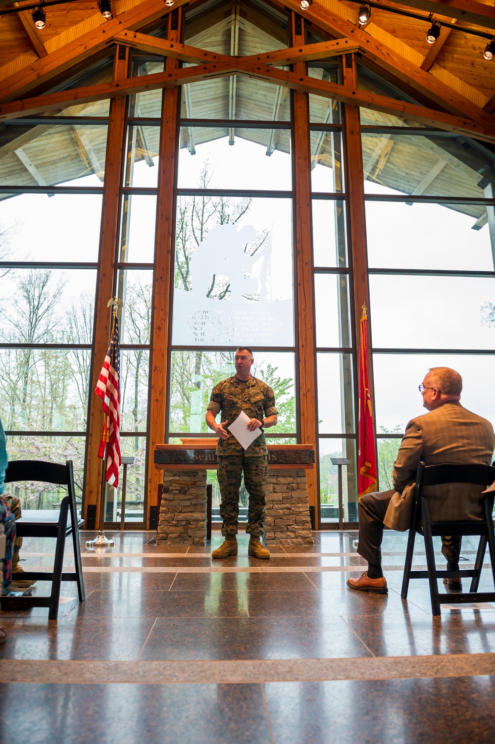 Master Gunnery Sgt. Jeffery Fangman Retirement Ceremony