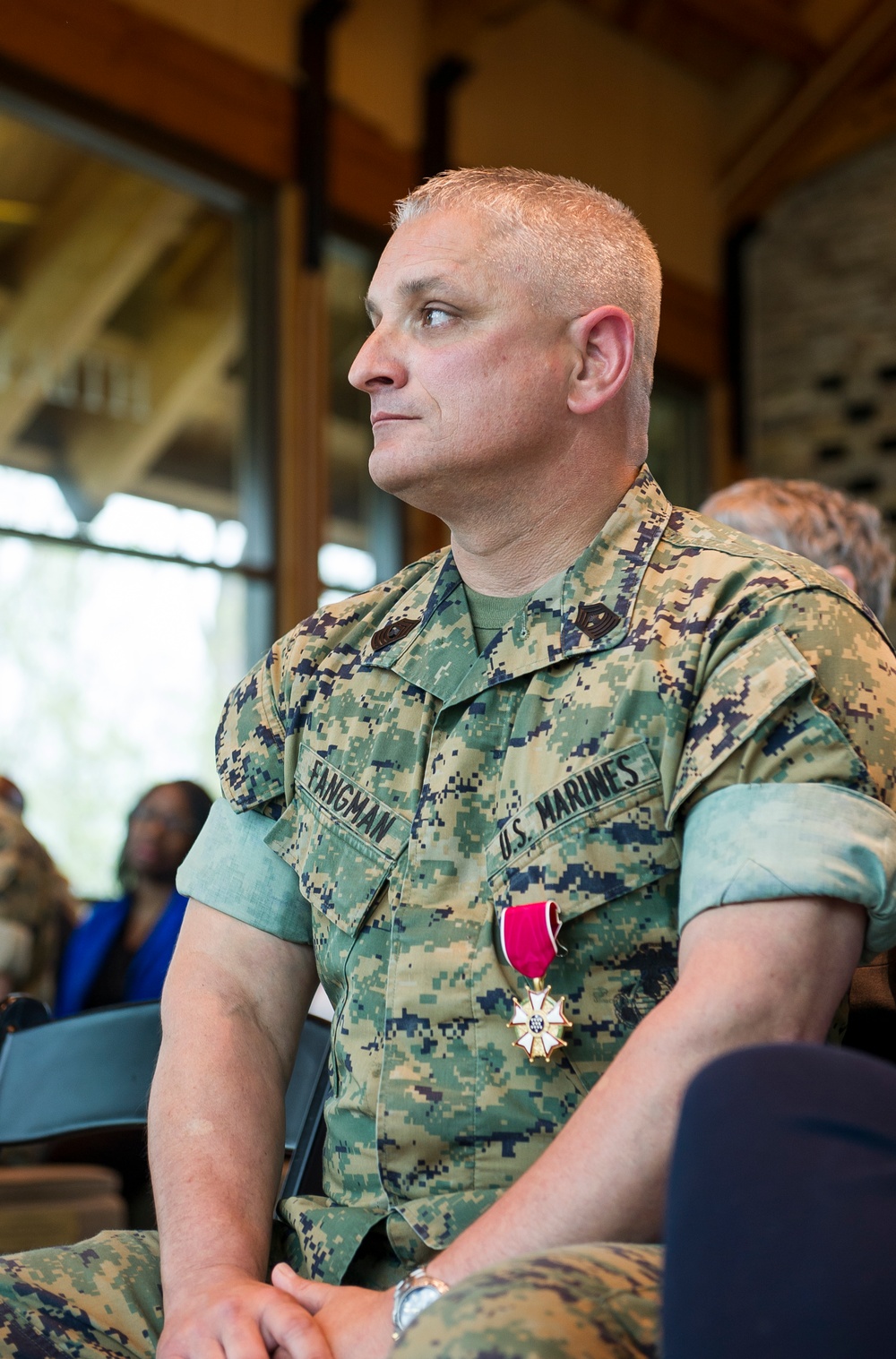 Master Gunnery Sgt. Jeffery Fangman Retirement Ceremony