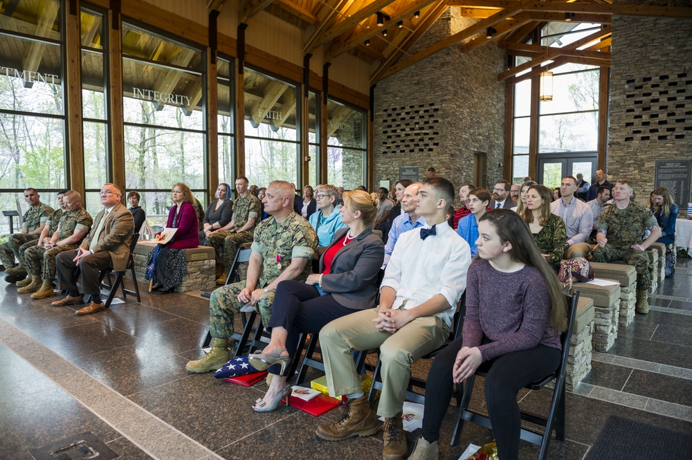 Master Gunnery Sgt. Jeffery Fangman Retirement Ceremony