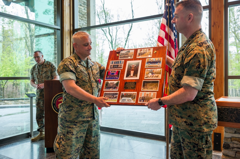 Master Gunnery Sgt. Jeffery Fangman Retirement Ceremony