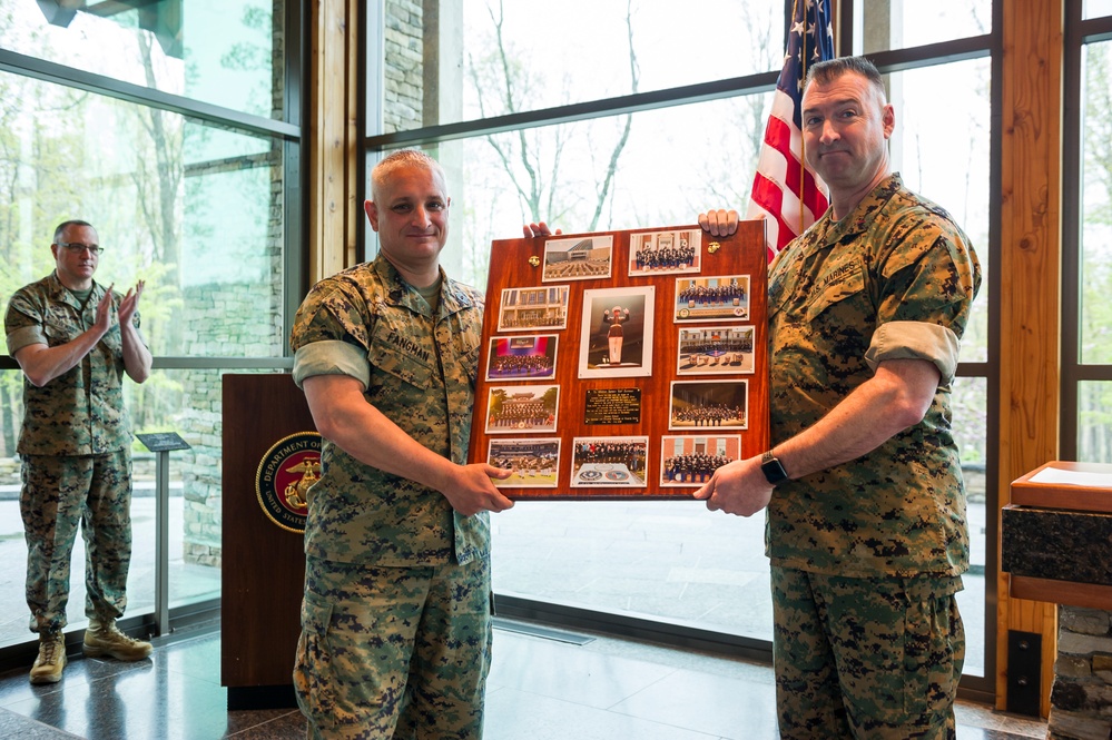 Master Gunnery Sgt. Jeffery Fangman Retirement Ceremony