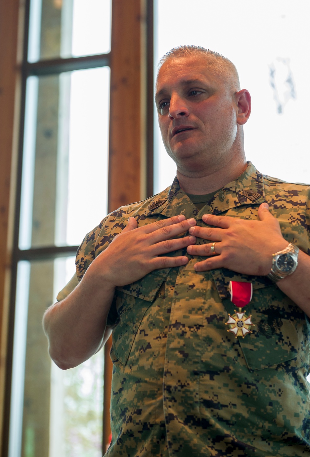 Master Gunnery Sgt. Jeffery Fangman Retirement Ceremony