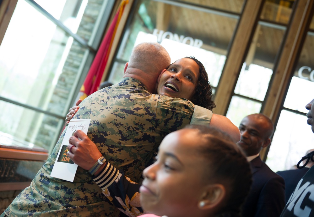 Master Gunnery Sgt. Jeffery Fangman Retirement Ceremony