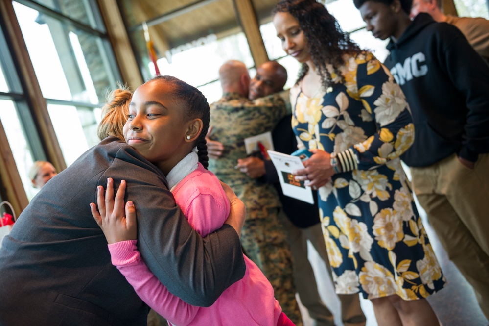 Master Gunnery Sgt. Jeffery Fangman Retirement Ceremony