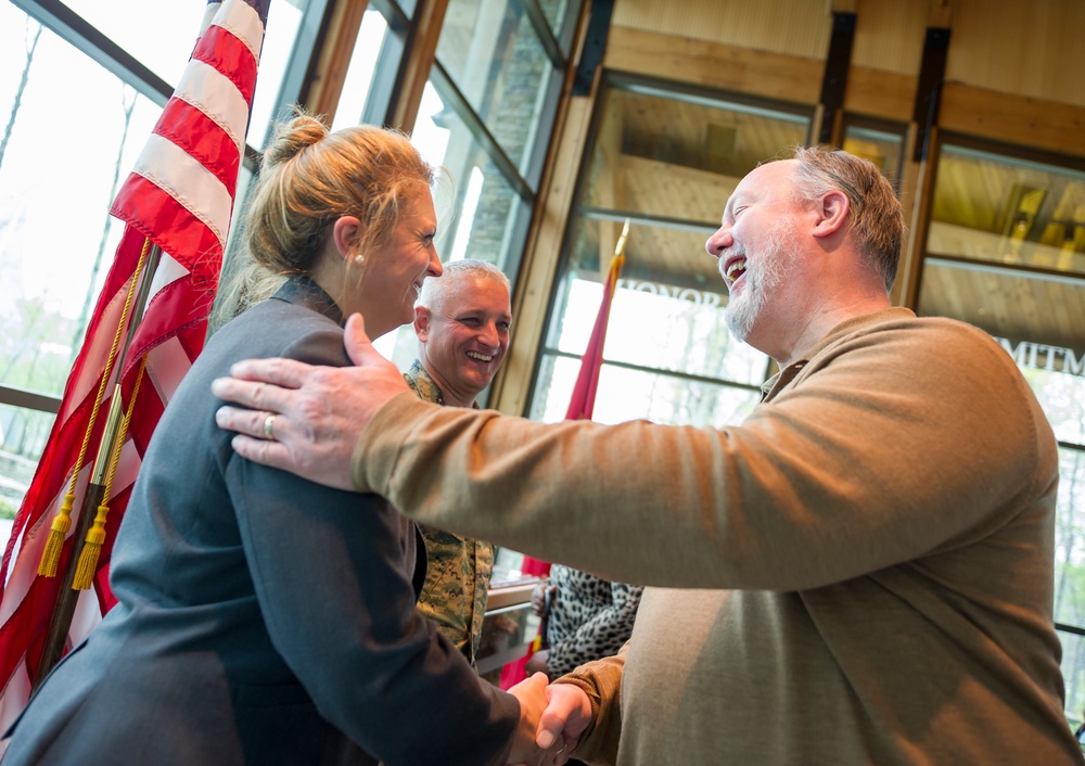 Master Gunnery Sgt. Jeffery Fangman Retirement Ceremony