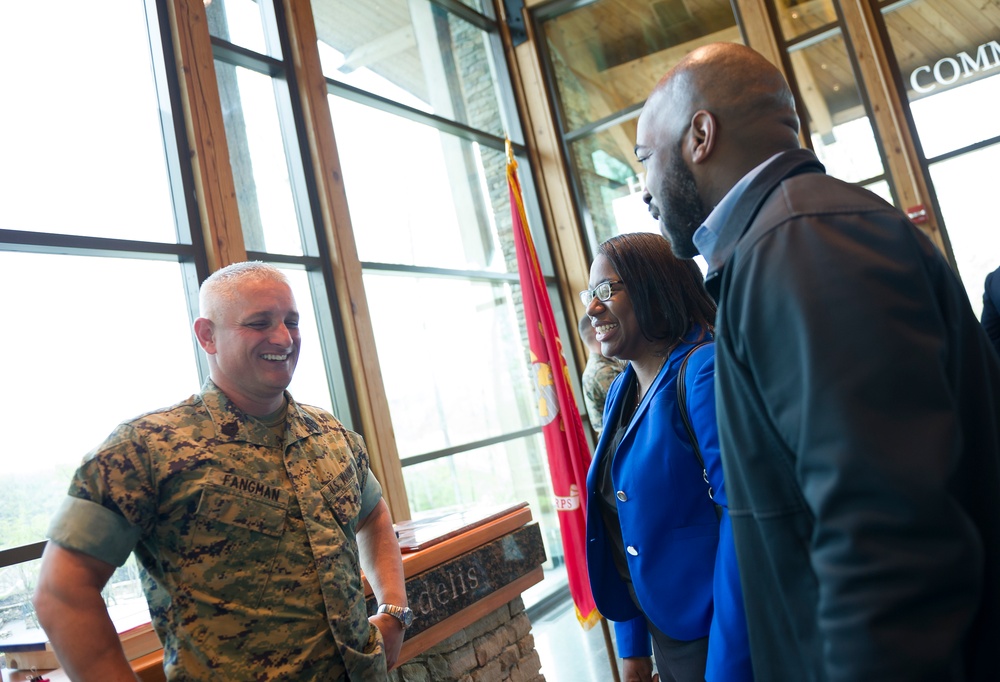 Master Gunnery Sgt. Jeffery Fangman Retirement Ceremony