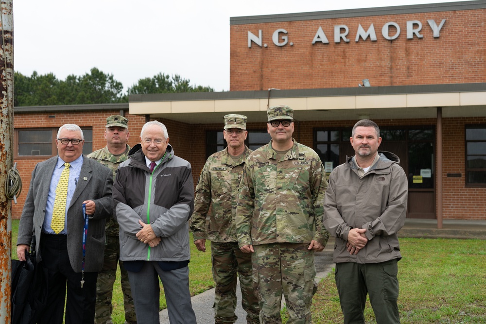 North Carolina National Guard Armory Transfers to the Town of Mount Olive.