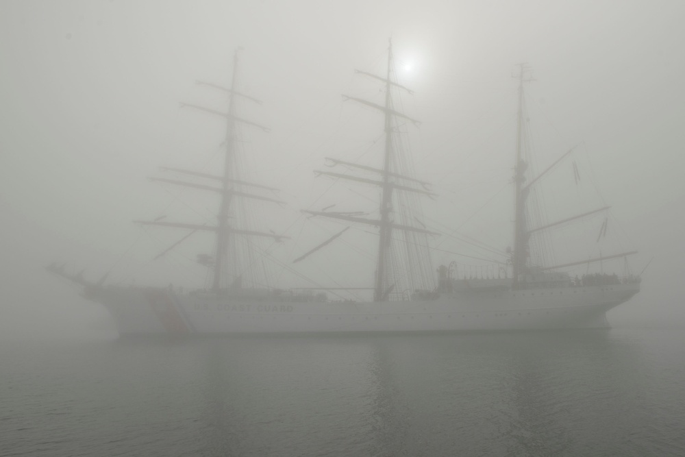 Coast Guard Cutter Eagle in Newport, RI