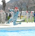 Cadets cap off academic requirements with fountain jumps