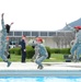 Cadets cap off academic requirements with fountain jumps