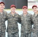 Cadets cap off academic requirements with fountain jumps