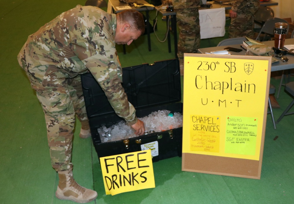 Chaplain offers aid