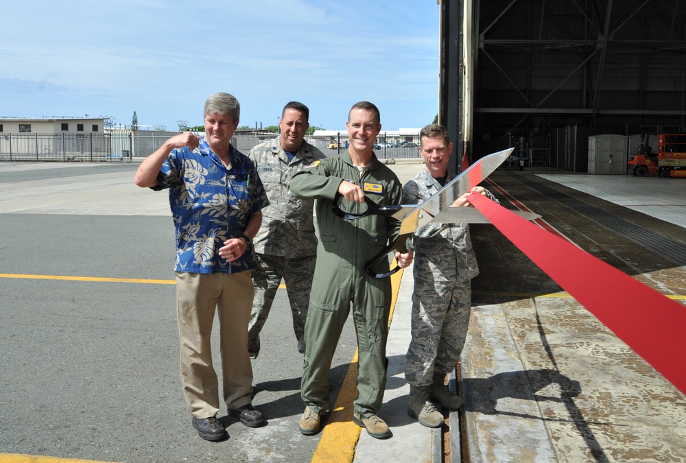 Hickam Field Hangar Gets an Upgrade