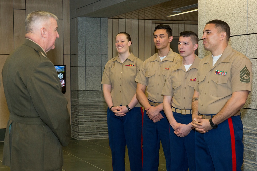 Assistant Commandant Visits U.S. Embassy Oslo