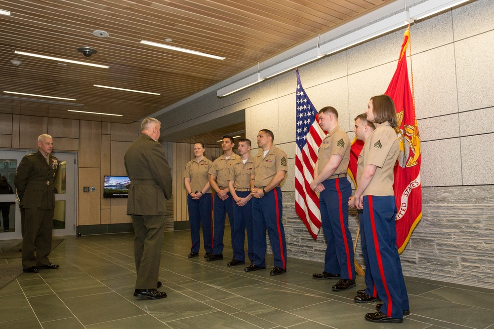 Assistant Commandant Visits U.S. Embassy Oslo