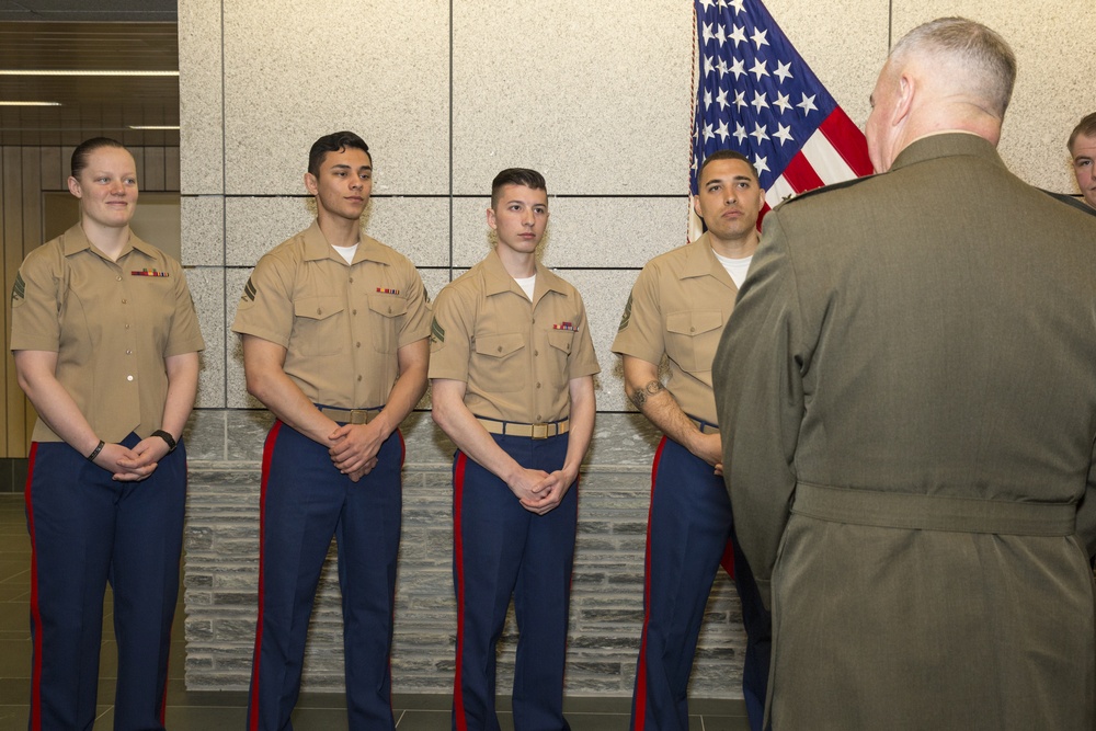 Assistant Commandant Visits U.S. Embassy Oslo