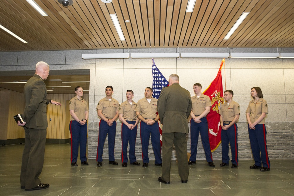 Assistant Commandant Visits U.S. Embassy Oslo