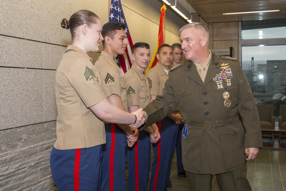 Assistant Commandant Visits U.S. Embassy Oslo