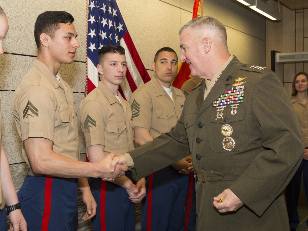 Assistant Commandant Visits U.S. Embassy Oslo