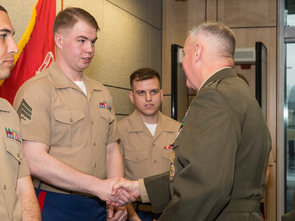 Assistant Commandant Visits U.S. Embassy Oslo