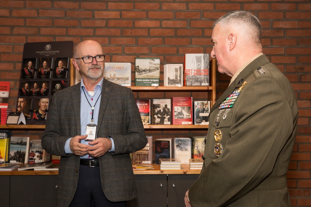 Assistant Commandant Visits Norway's Resistance Museum