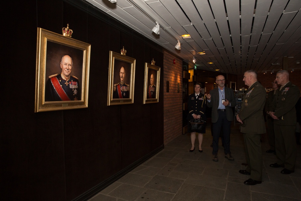 Assistant Commandant Visits Norway's Resistance Museum